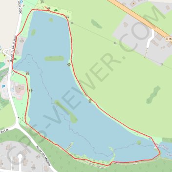 Itinéraire Tour du Lac Du Mole - Saint Jeoire en Faucigny, distance, dénivelé, altitude, carte, profil, trace GPS