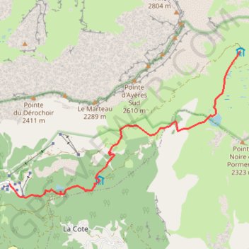 Itinéraire tourdesfiz-4jours, distance, dénivelé, altitude, carte, profil, trace GPS