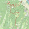 Itinéraire Engins-Noyarey VTT, distance, dénivelé, altitude, carte, profil, trace GPS