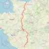 Itinéraire La Vélo Francette, distance, dénivelé, altitude, carte, profil, trace GPS