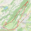 Itinéraire Les Tours de Montmayeur, distance, dénivelé, altitude, carte, profil, trace GPS