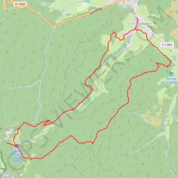 Itinéraire A la rencontre du gazon vert depuis Storckensohn, distance, dénivelé, altitude, carte, profil, trace GPS