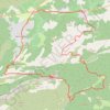 Itinéraire Nans - Pas de l'aï - Signes - Rougier, distance, dénivelé, altitude, carte, profil, trace GPS