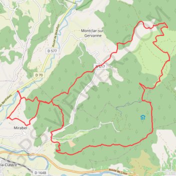 Itinéraire Les Berthalais, distance, dénivelé, altitude, carte, profil, trace GPS