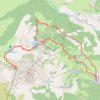 Itinéraire Les Oucanes de Chabrières, distance, dénivelé, altitude, carte, profil, trace GPS