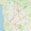 Itinéraire 0 - Trace Carando_Moto_2026_Sept, distance, dénivelé, altitude, carte, profil, trace GPS