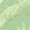 Itinéraire Le Mont Noir côté Prés d'Haut et Cernois, distance, dénivelé, altitude, carte, profil, trace GPS