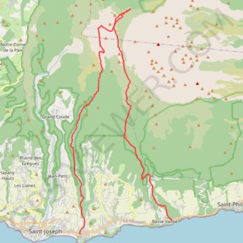 Itinéraire 2jLangevinbassevallee, distance, dénivelé, altitude, carte, profil, trace GPS
