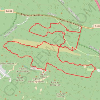 Itinéraire Les côtes du Télégraphe de Noisy, distance, dénivelé, altitude, carte, profil, trace GPS
