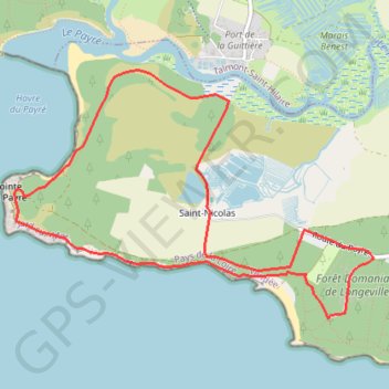 Itinéraire Balade le payré (vendée), distance, dénivelé, altitude, carte, profil, trace GPS