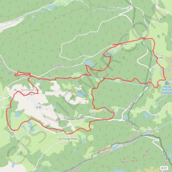 Itinéraire La Vigotte, distance, dénivelé, altitude, carte, profil, trace GPS