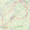 Itinéraire Lus Oost-Vlaanderen, Zuid, distance, dénivelé, altitude, carte, profil, trace GPS