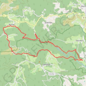 Itinéraire Tour de Brison, distance, dénivelé, altitude, carte, profil, trace GPS