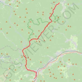 Itinéraire Traversée des Vosges - De Engenthal à Claquette, distance, dénivelé, altitude, carte, profil, trace GPS