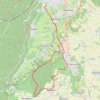 Itinéraire Saverne Marmoutier, distance, dénivelé, altitude, carte, profil, trace GPS