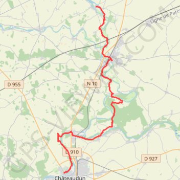Itinéraire Compostelle part 8, distance, dénivelé, altitude, carte, profil, trace GPS
