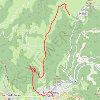 Itinéraire Liaison route, distance, dénivelé, altitude, carte, profil, trace GPS