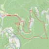 Itinéraire Monthermé - Naux, distance, dénivelé, altitude, carte, profil, trace GPS