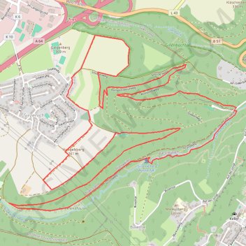 Itinéraire Sirzenich/Sirzenich/Sirzenich, distance, dénivelé, altitude, carte, profil, trace GPS