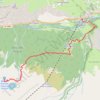 Itinéraire Le refuge Évariste Chancel depuis La Grave, distance, dénivelé, altitude, carte, profil, trace GPS