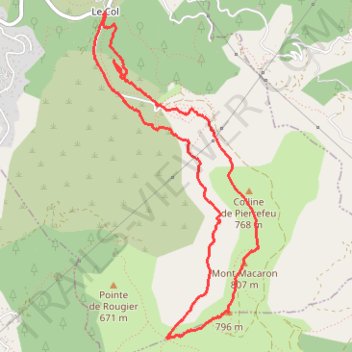 Itinéraire suuntoapp-Hiking-2025-11-09T07-52-20Z, distance, dénivelé, altitude, carte, profil, trace GPS