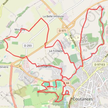 Itinéraire 14km, distance, dénivelé, altitude, carte, profil, trace GPS