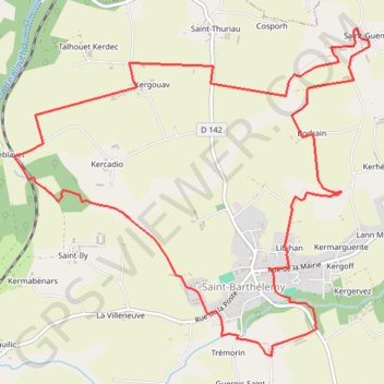 Itinéraire Circuit des ecureuils, distance, dénivelé, altitude, carte, profil, trace GPS