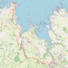 Itinéraire 001: Roscoff – Morlaix (Developed with signs), distance, dénivelé, altitude, carte, profil, trace GPS