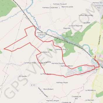 Itinéraire Sottevast (50260), distance, dénivelé, altitude, carte, profil, trace GPS