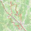 Itinéraire Les châteaux du Val Lamartinien, distance, dénivelé, altitude, carte, profil, trace GPS