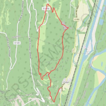 Itinéraire randonnee-pedestre-circuit-des-sarrasins, distance, dénivelé, altitude, carte, profil, trace GPS