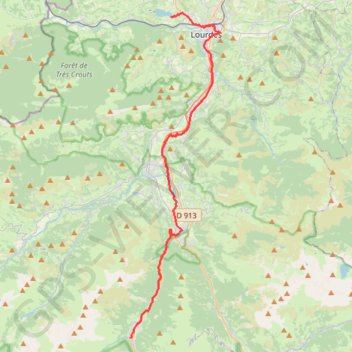 Itinéraire QtdVq, distance, dénivelé, altitude, carte, profil, trace GPS