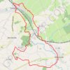 Itinéraire 1 - VTC 17 km, distance, dénivelé, altitude, carte, profil, trace GPS