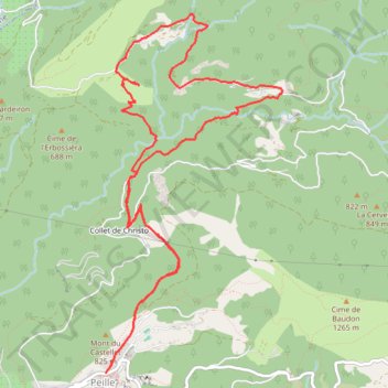 Itinéraire 2025-12-10 12:54:35, distance, dénivelé, altitude, carte, profil, trace GPS