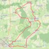 Itinéraire Kiosques dans le pays d'Avesnes, distance, dénivelé, altitude, carte, profil, trace GPS
