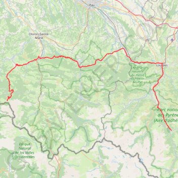 Itinéraire 1 juillet, distance, dénivelé, altitude, carte, profil, trace GPS