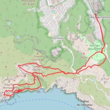 Itinéraire Cirque de la Melette, distance, dénivelé, altitude, carte, profil, trace GPS