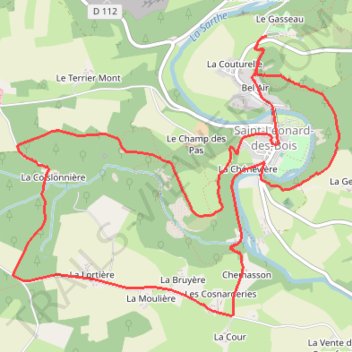 Itinéraire Circuit VTT n°5 : Les Buttes, distance, dénivelé, altitude, carte, profil, trace GPS