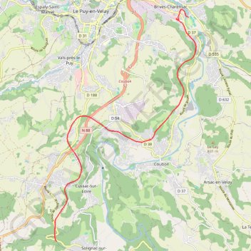 Itinéraire La voie verte, distance, dénivelé, altitude, carte, profil, trace GPS