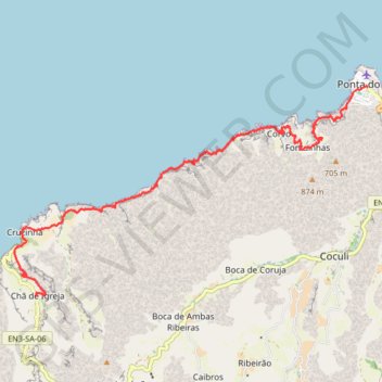 Itinéraire N1, distance, dénivelé, altitude, carte, profil, trace GPS
