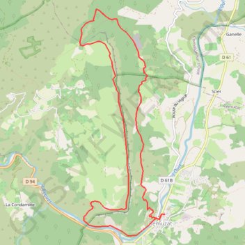 Itinéraire Le Rocher du Caire, distance, dénivelé, altitude, carte, profil, trace GPS