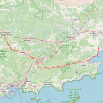Itinéraire Etape_10, distance, dénivelé, altitude, carte, profil, trace GPS