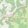 Itinéraire Gigouzac-Mechmont, distance, dénivelé, altitude, carte, profil, trace GPS