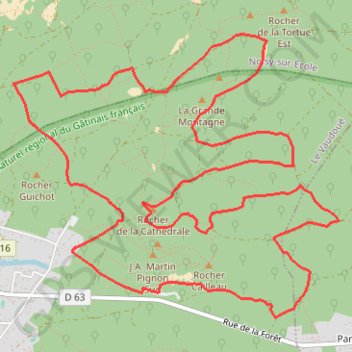 Itinéraire Sentier de l'art rupestre, distance, dénivelé, altitude, carte, profil, trace GPS