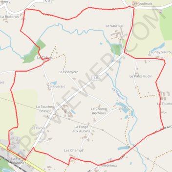 Itinéraire Saint Gilles Circuit de Vaurouil, distance, dénivelé, altitude, carte, profil, trace GPS