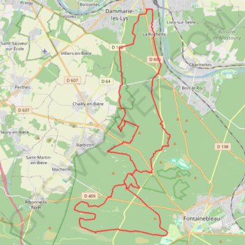 Itinéraire Sortie avec VTT LA ROCHETTE, distance, dénivelé, altitude, carte, profil, trace GPS