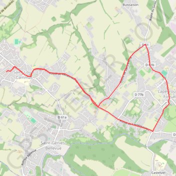 Itinéraire Sortie vélo le matin, distance, dénivelé, altitude, carte, profil, trace GPS