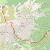 Itinéraire Du refuge de L'Onda à Vizzavona, distance, dénivelé, altitude, carte, profil, trace GPS