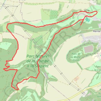 Itinéraire CHENOVE, distance, dénivelé, altitude, carte, profil, trace GPS