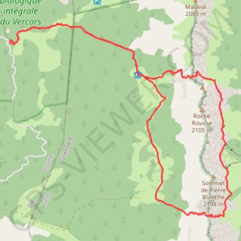 Itinéraire Saint-Agnan-en-Vercors Cyclisme, distance, dénivelé, altitude, carte, profil, trace GPS